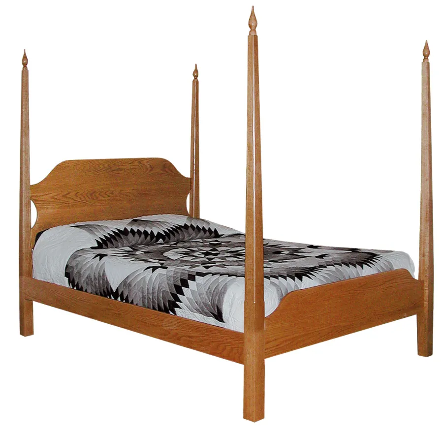 Shaker poster bed sales